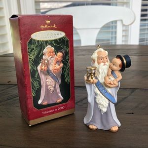 Vintage Hallmark Keepsake Welcome to 2000 Ornament